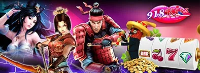 918Kiss slots banner