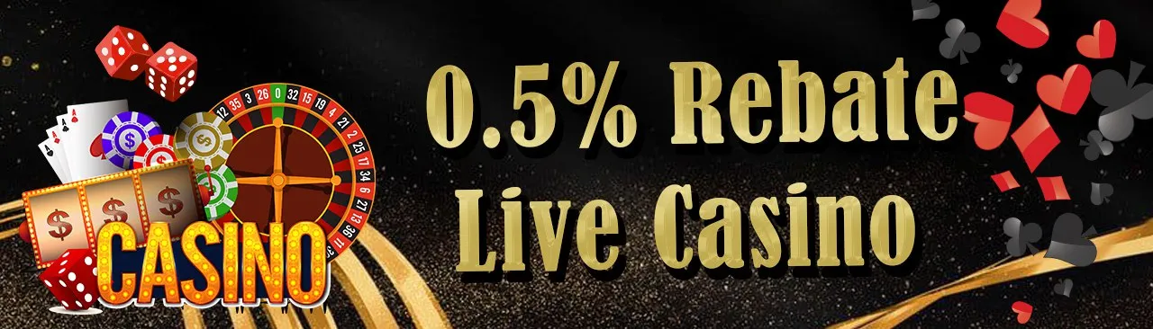 JDL688 live casino rebate 0.5%